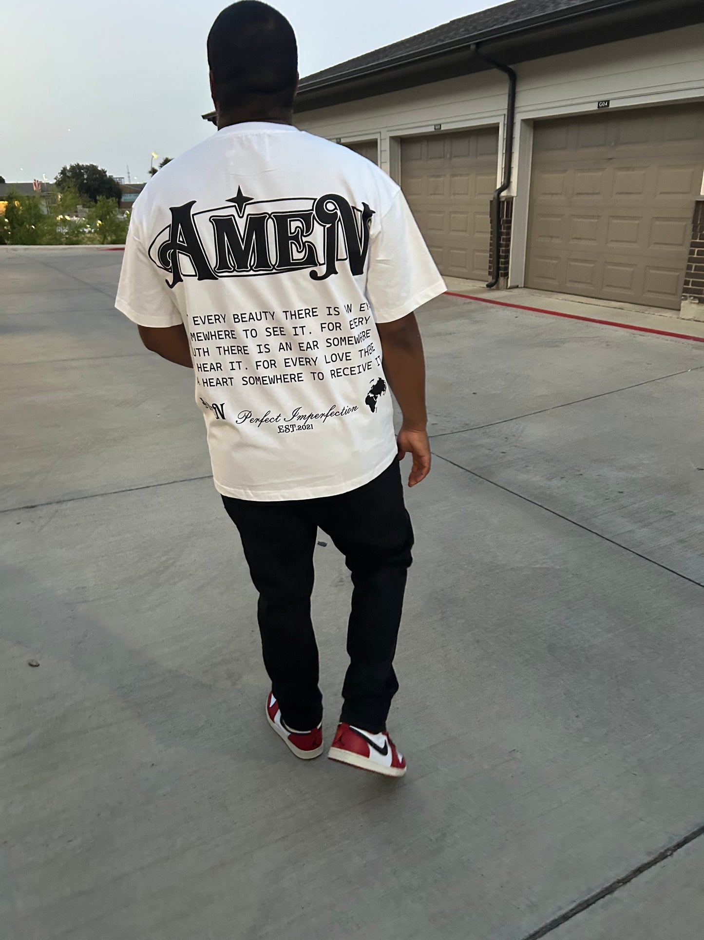 Amen T shirt white