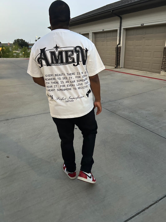 Amen T shirt white